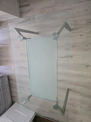 Mesa Comedor Cristal 150x87cm