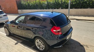 BMW Serie1 116 2007 azul metalizado etiqueta C