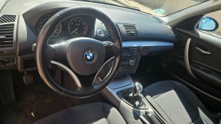 BMW Serie1 116 2007 azul metalizado etiqueta C