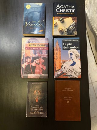 lotes Clásicos, Novela Negra y Misterio