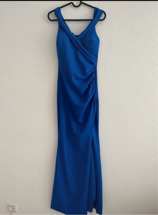 Vestido de fiesta azul
