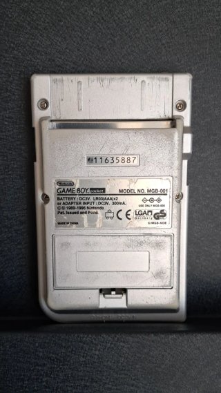 Game Boy Pocket Argento