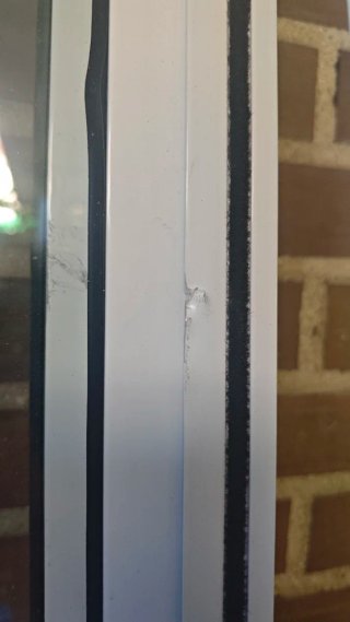 Mampara Balconera Blanca 150x218