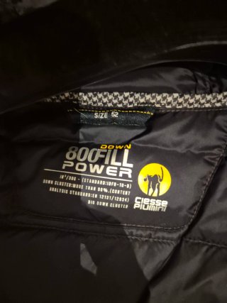 Ciesse Piumino 800 Fill Down Marrone Taglia 52