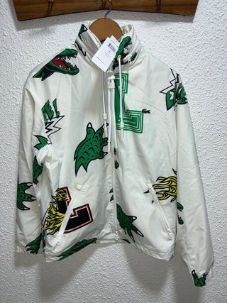 Chaqueta Cortavientos Lacoste K-Way con Capucha