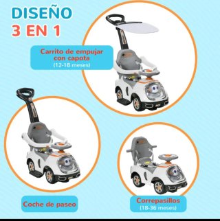 Correpasillos infantil blanco