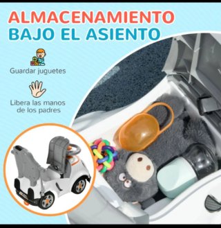 Correpasillos infantil blanco