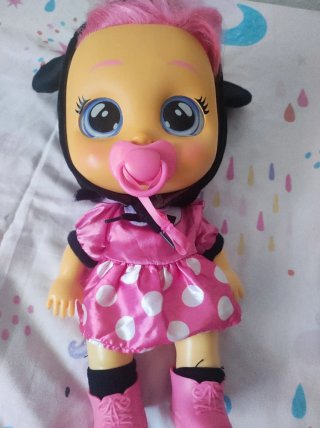 Bebé Llorón Minnie Rosa