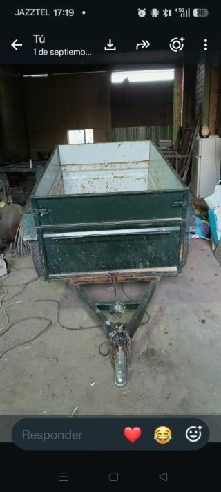 Remolque con ruedas de todoterreno