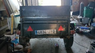 Remolque con ruedas de todoterreno