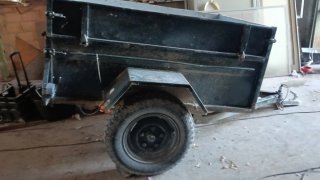 Remolque con ruedas de todoterreno
