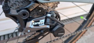 Bicicleta Gravel Cube Cross Race Gris Naranja