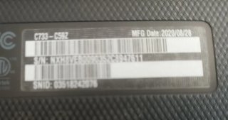 Chromebook Acer Negro/Gris
