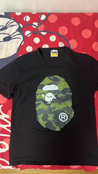 Camiseta BAPE Camuflaje Talla S