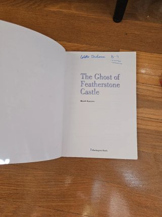 Libro THE GHOST OF FEATHERSTONE CASTLE 3°ESO
