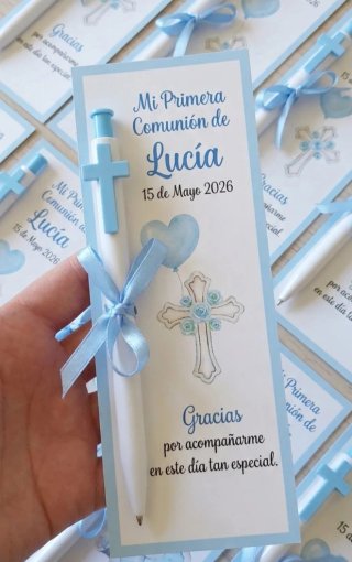 Bolígrafos Comunión/Bautizo Personalizados