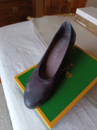 Zapatos Pitill Negros Talla 39