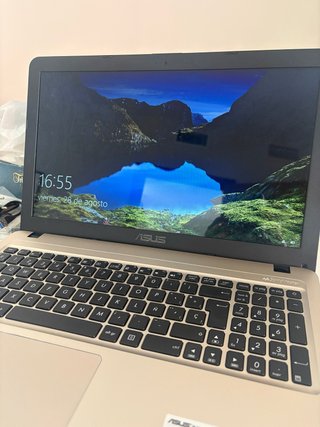 Portátil Asus X540S Beige/Negro