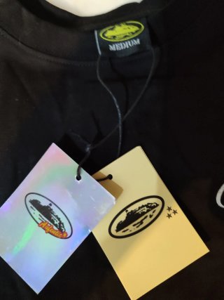Camiseta Corteiz Negra Talla M