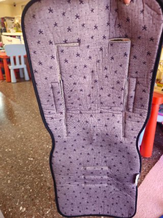 Funda para silla de paseo con estrellas