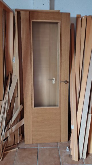 Puerta Roble Maciza