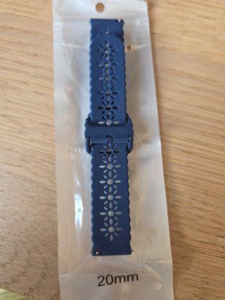 Correa de silicona para reloj de 20mm