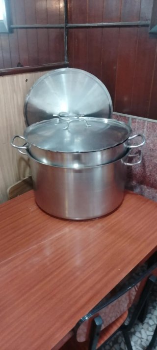 Olla Acero INOX con Asas ATA COCINA PROFESIONAL