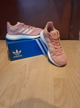 Zapatillas Adidas Mujer Rosa y Blanco