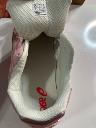 Zapatillas Asics Mujer Rosa y Blanco