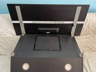 Campana extractora CIARRA negra 90cm