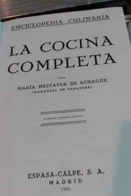 Libro La Cocina Completa Marquesa De Parabere