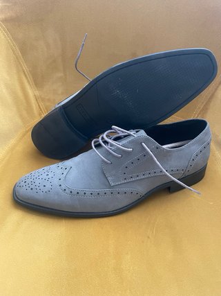 Zapatos de vestir grises talla 44