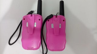 2 Walkie Talkies Nestling T-388 Rosados