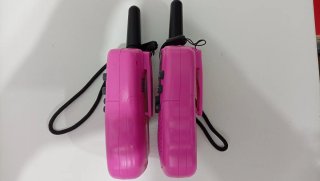 2 Walkie Talkies Nestling T-388 Rosados