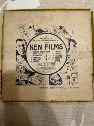 Película Super 8 Patton Blanco y Negro