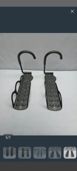 2 Ganchos Soporte Pared Bicicleta