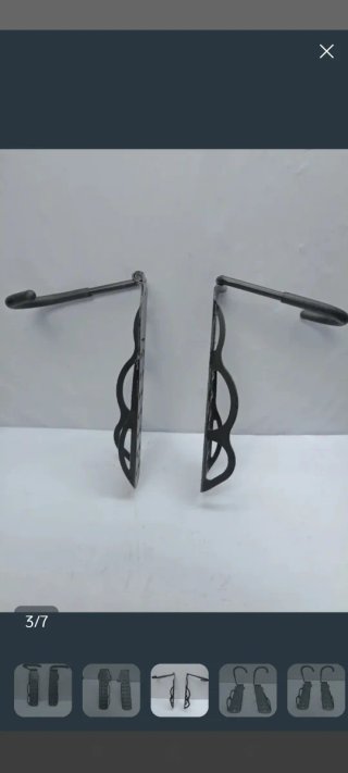 2 Ganchos Soporte Pared Bicicleta