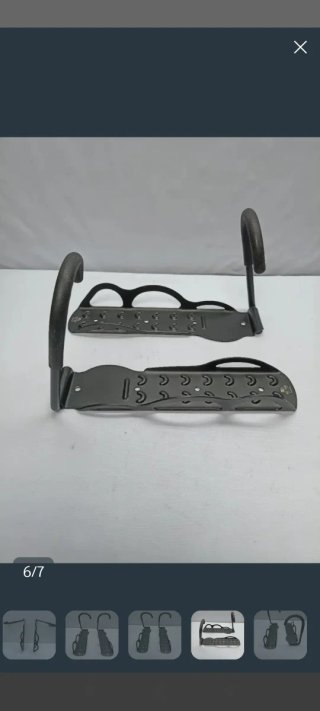 2 Ganchos Soporte Pared Bicicleta