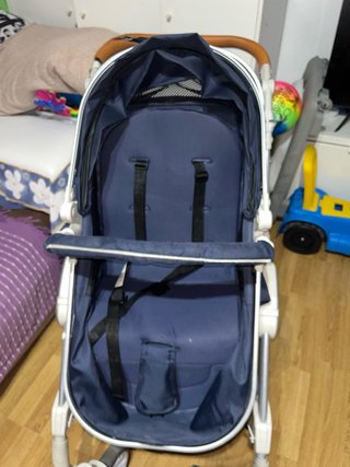 Carrozzina per neonati blu navy