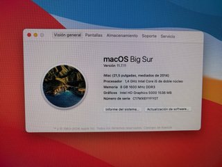 Imac 21,5 Apple Plata