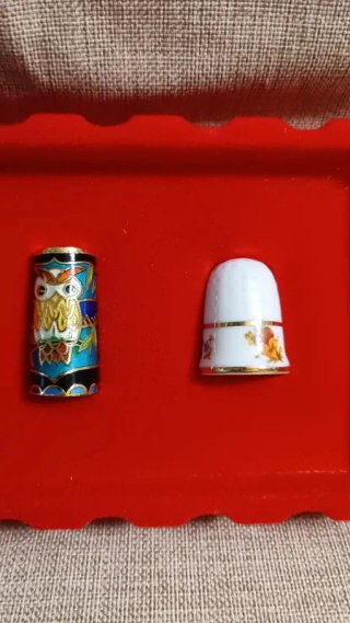 2 Dedales Colección Búho y Flor