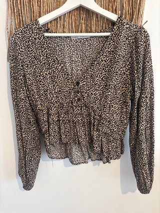 Camisa Pull&Bear estampada