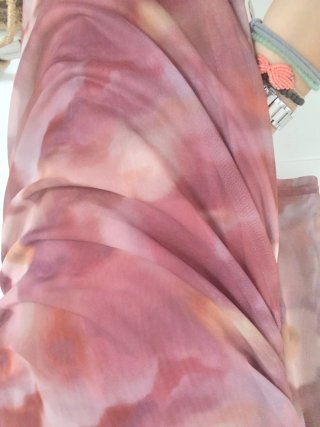 Vestido gasa Lefties talla M