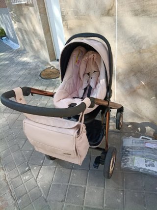 Carrito Bebecar Rosa