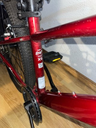 Bicicleta Raleigh Roja 26