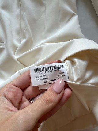 Zara Vestito con spalline imbottite