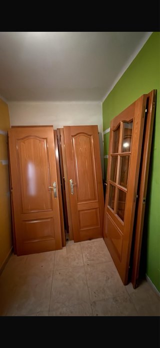 Puertas de roble macizas