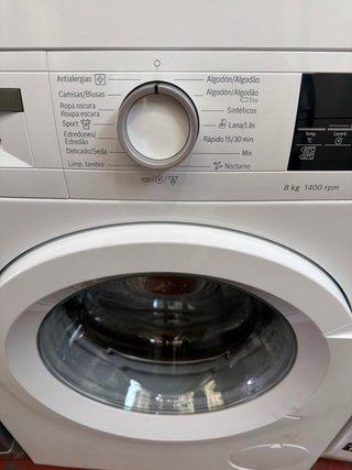 Lavadora Bosch Serie 6 8kg 1400rpm