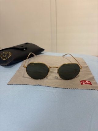 Gafas de Sol Ray-Ban  hexagonal Doradas