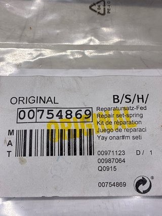 Kit Reparación Lavavajillas Bosch Balay Siemens